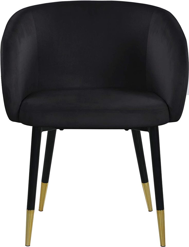 Furniture Louise Collection Modern | Contemporary Velvet Upholstered Dining Chair