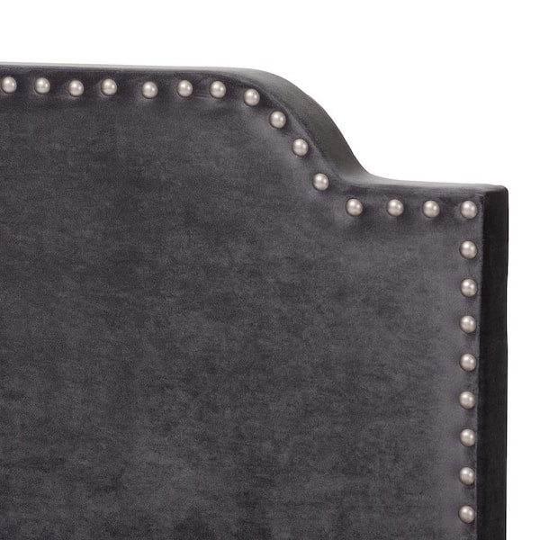 New Darcy Dark Gray Queen Bed
