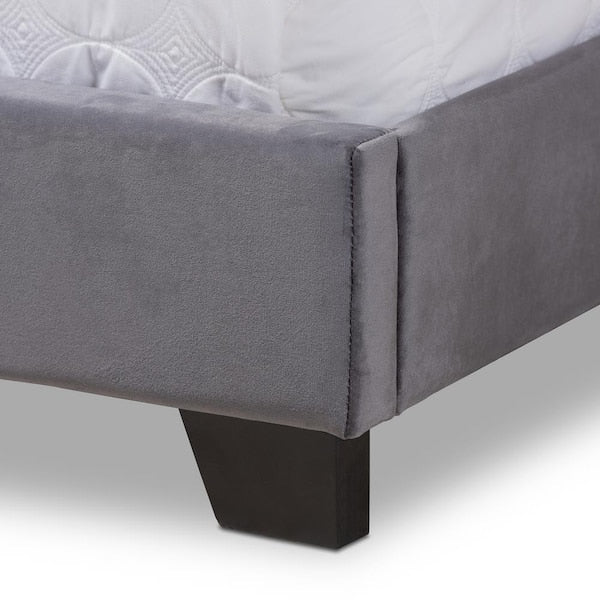 New Darcy Dark Gray Queen Bed