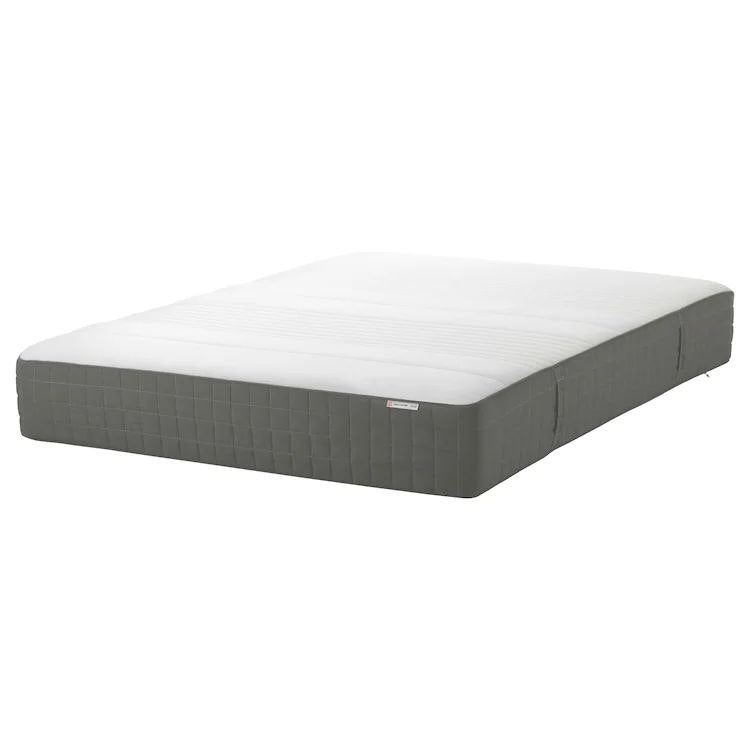 Used IKEA Hybrid mattress, medium firm/dark gray, Full size