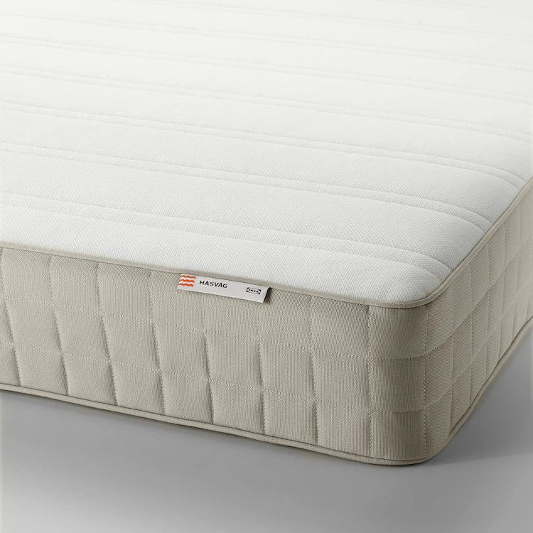 Used IKEA Spring mattress, medium firm/beige, Full Size