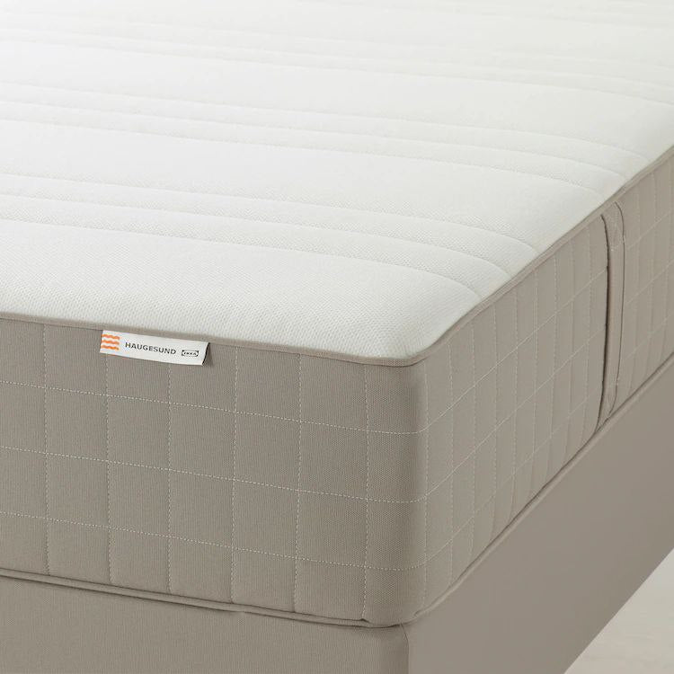 Used IKEA Spring mattress, medium firm/beige, Full Size