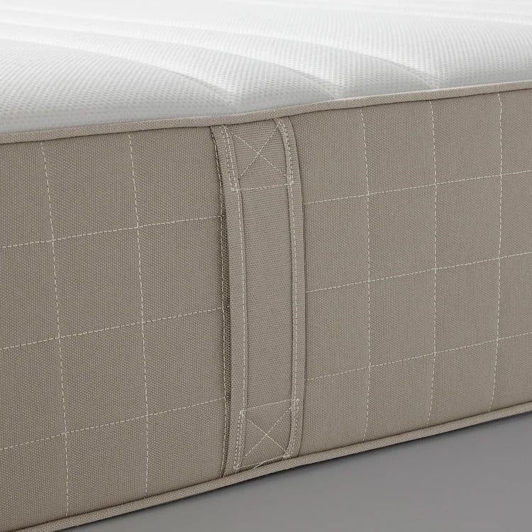 Used IKEA Spring mattress, firm/dark beige, Full Size