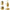 Gold Bathroom Accessory Set 4 Piece Ceramic Bath Accessories Sets Complete, Rain- Drop Shaped