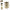 Round Golden Trash Can, Small Wastebasket, Garbage Receptacle Bin for Bathrooms, Powder Rooms,